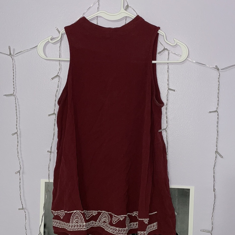 Maroon Tank top